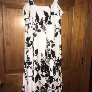 Black and White formal dress